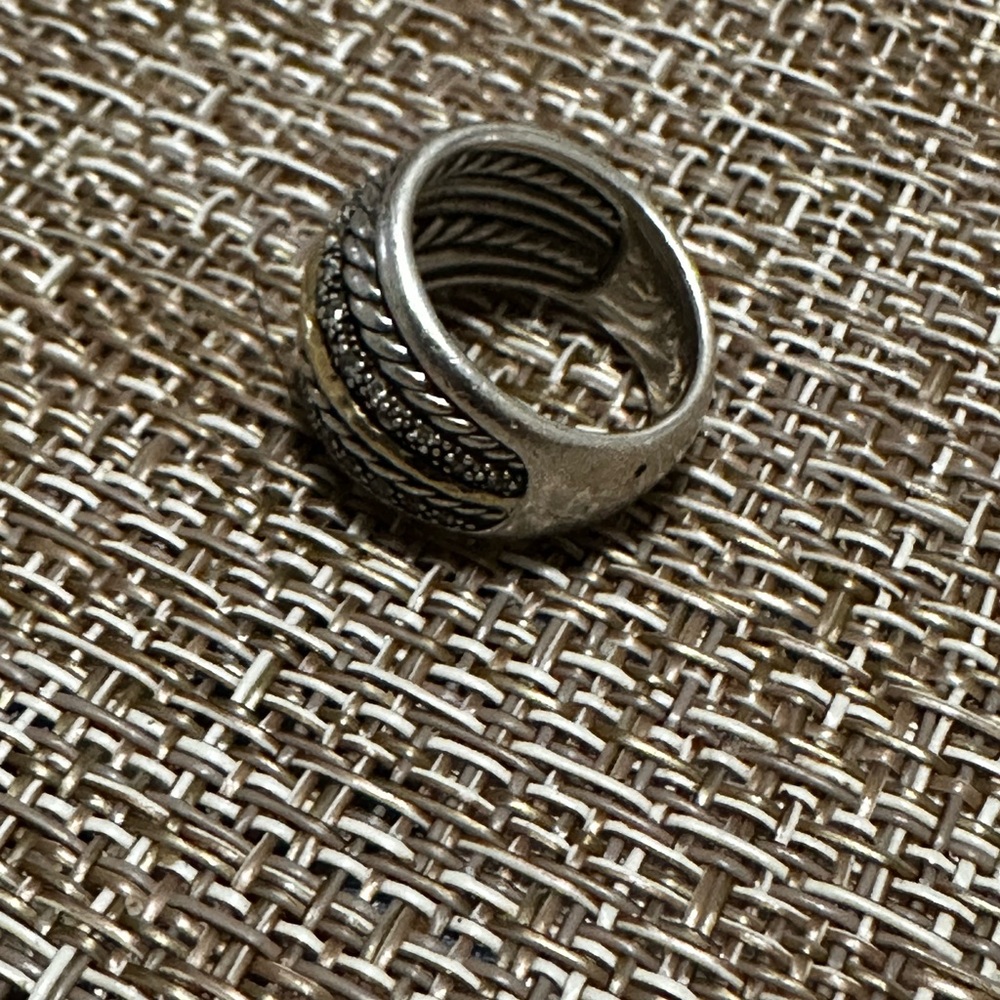 David Yurman Midnight Mélange Ring - Picture 5 of 6